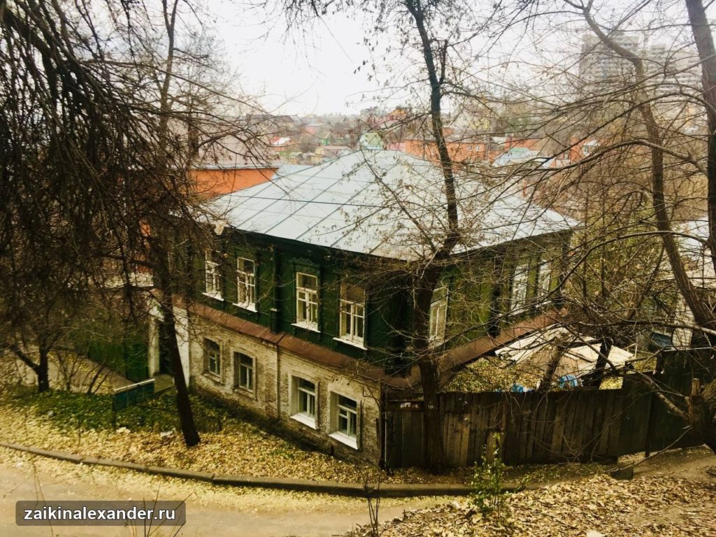 Старый деревянный дом в Воронеже