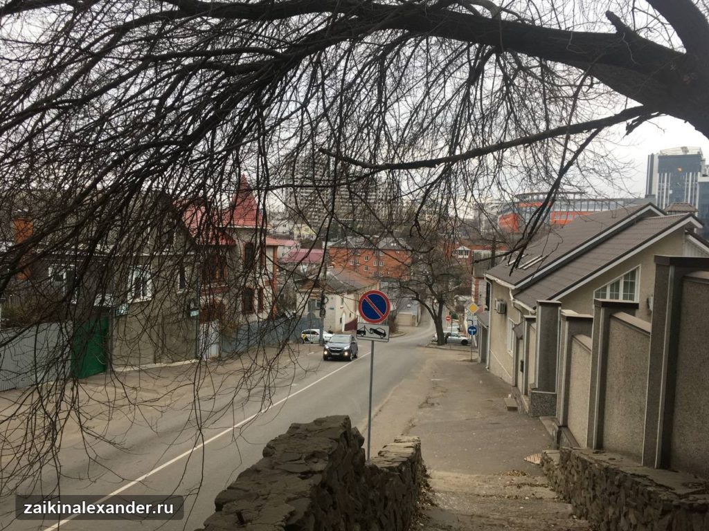 Воронежская улица с высоты
