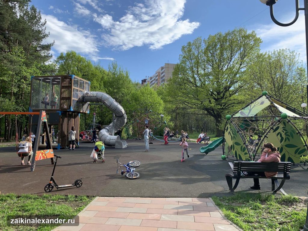 Терлецкий лесопарк в Москве — кадр 9