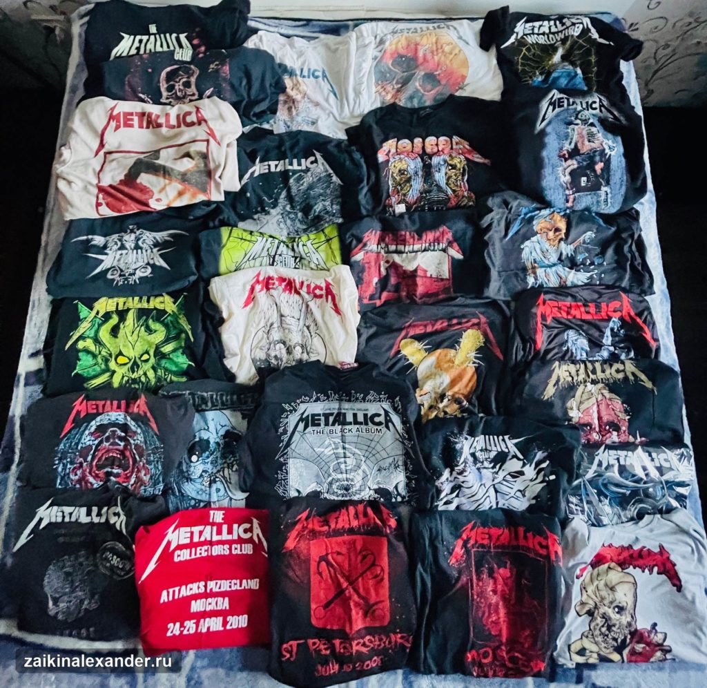 Футболки Metallica — кадр 1