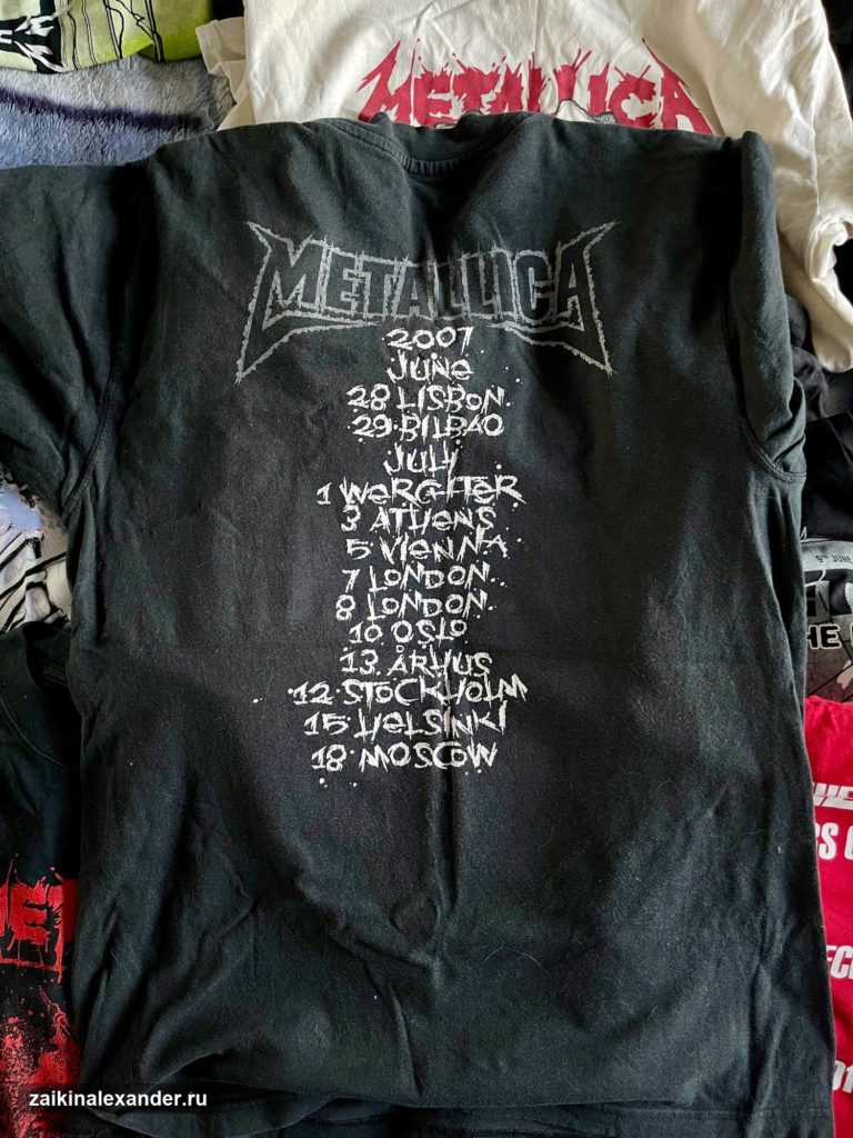 Футболки Metallica — кадр 34