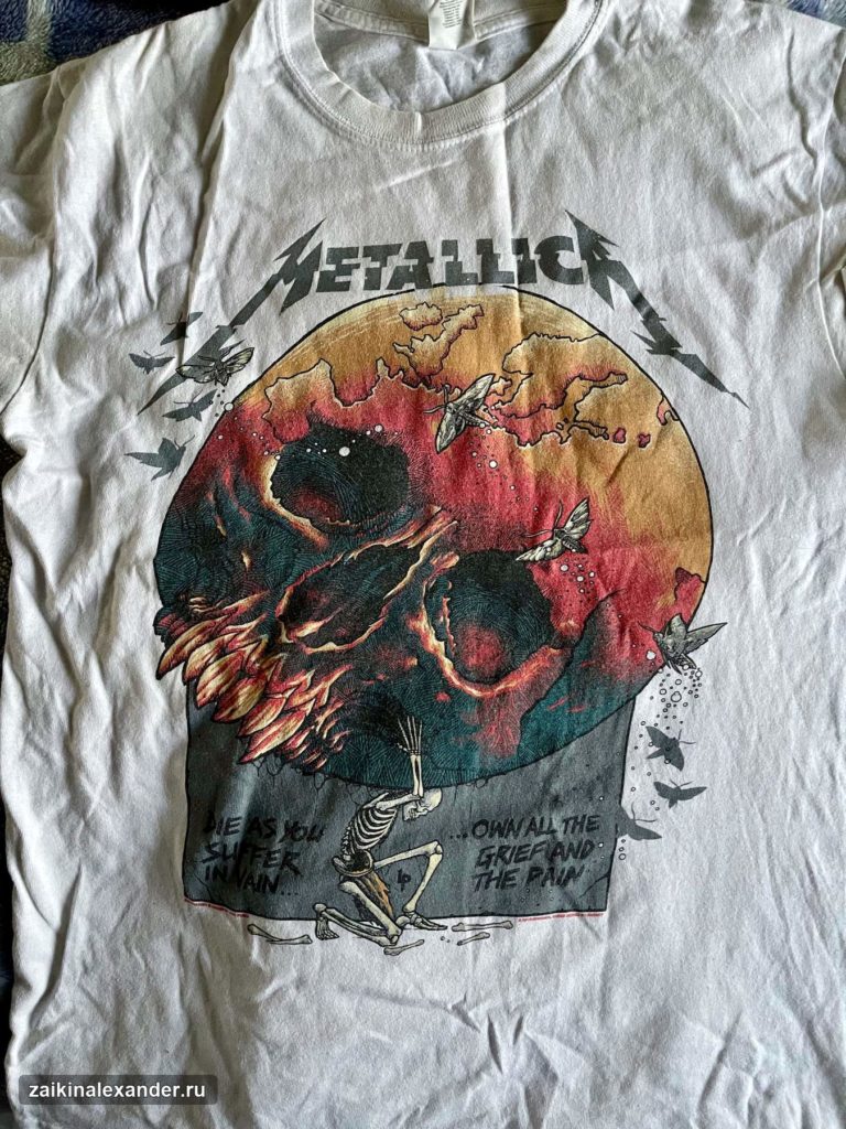 Футболки Metallica — кадр 58