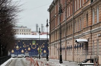 Прогулка по Санкт-Петербургу — февраль 2022 года — кадр 1