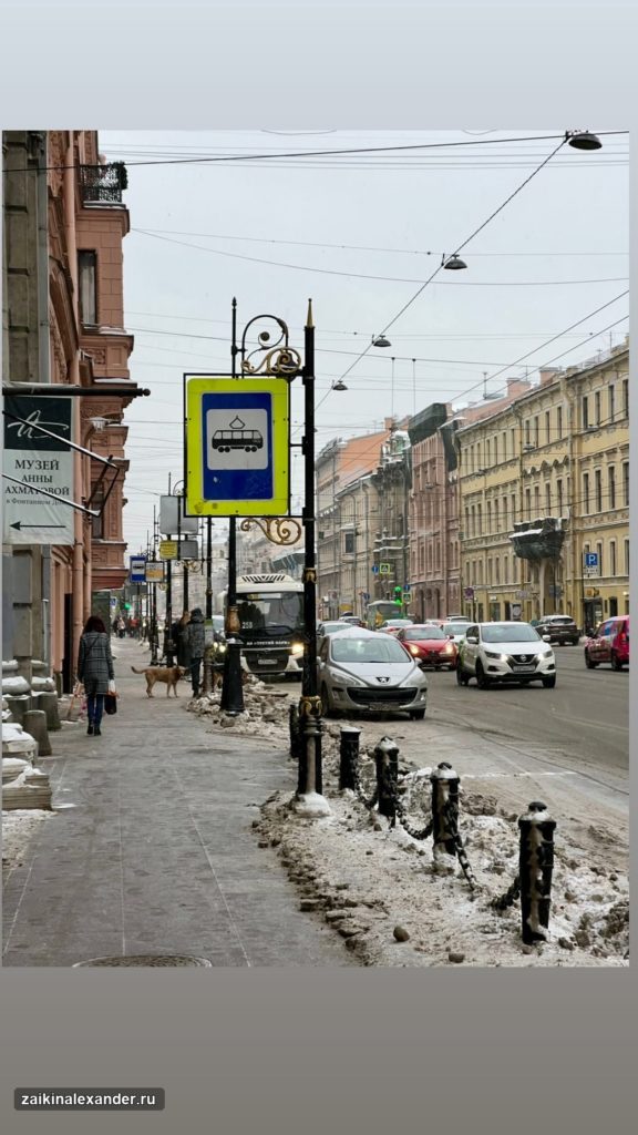 Прогулка по Санкт-Петербургу — февраль 2022 года — кадр 64