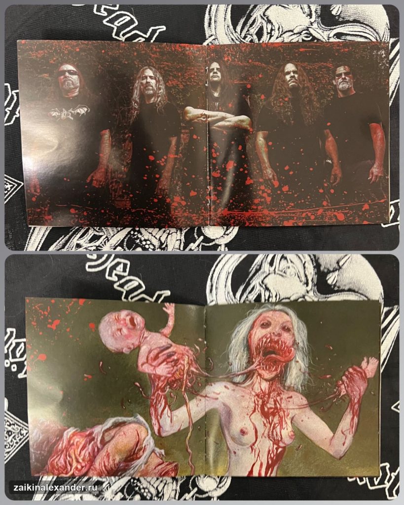 Cannibal Corpse — «Violence Unimagined»: российское CD-издание — кадр 8