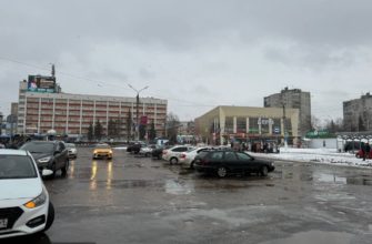 Зимняя Тверь у вокзала