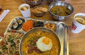 Обед в Kimchi to go в Петербурге