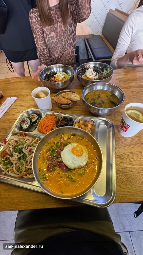 Обед в Kimchi to go в Петербурге