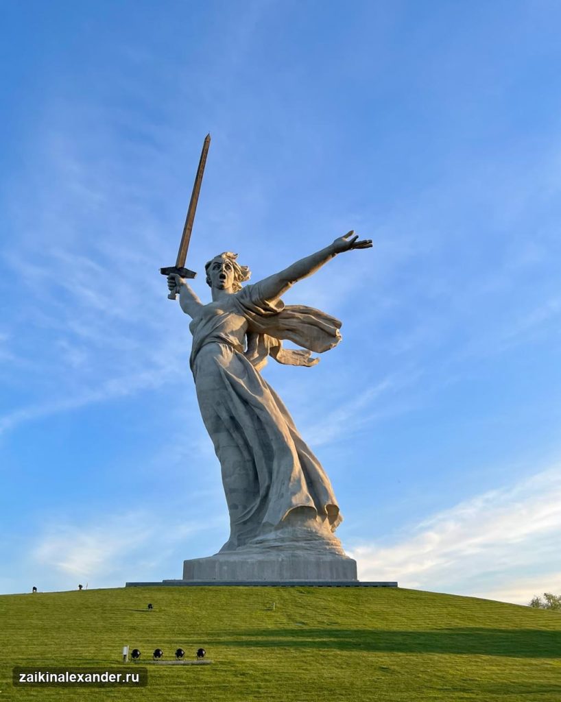 9 мая в Волгограде — Родина-мать и Мамаев курган — кадр 5