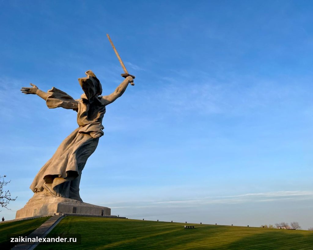 9 мая в Волгограде — Родина-мать и Мамаев курган — кадр 6