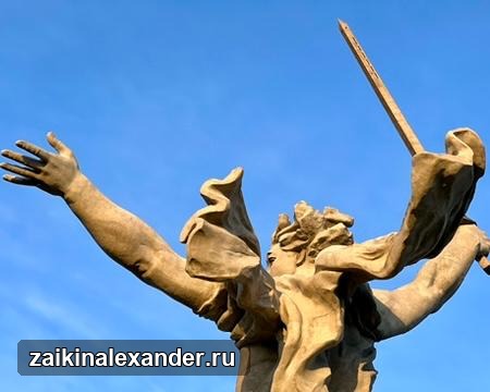 9 мая в Волгограде — Родина-мать и Мамаев курган — кадр 7