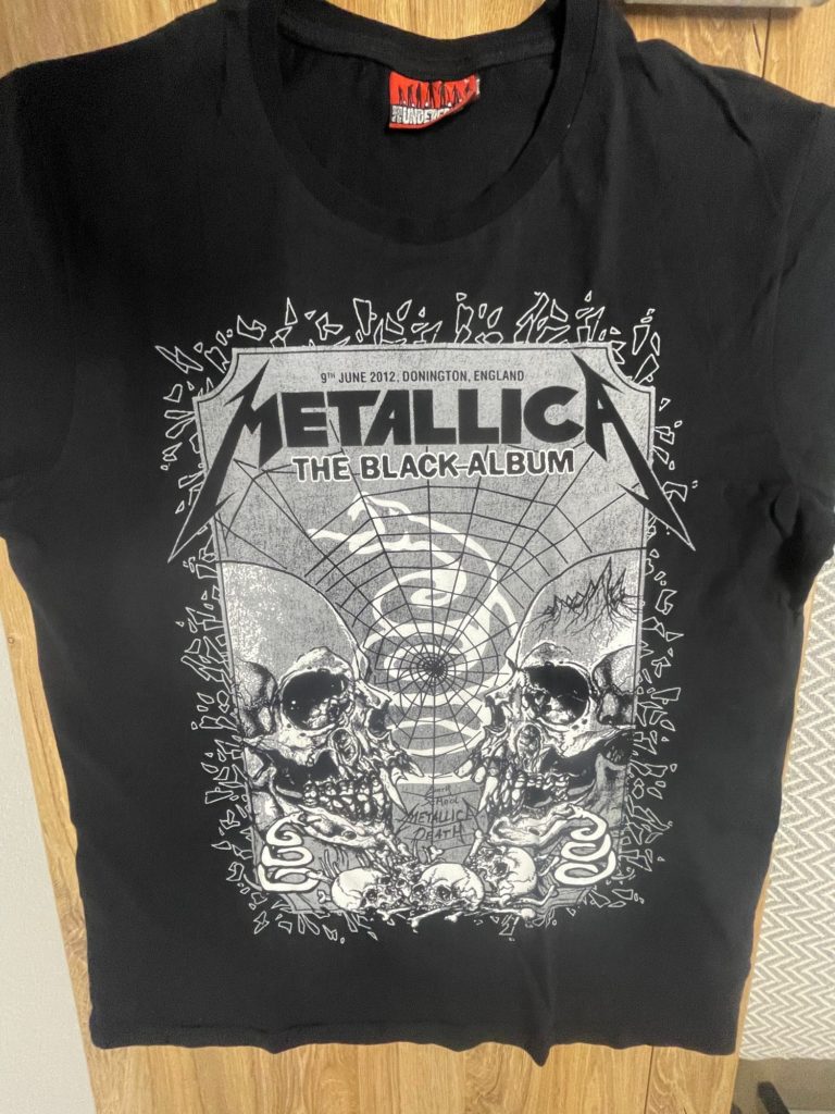 Metallica — Black album — лицевая сторона
