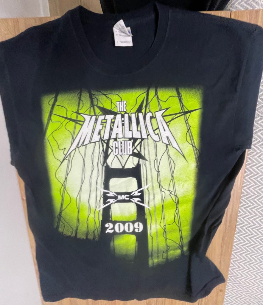 Metallica — Клубная 2009 — лицевая сторона