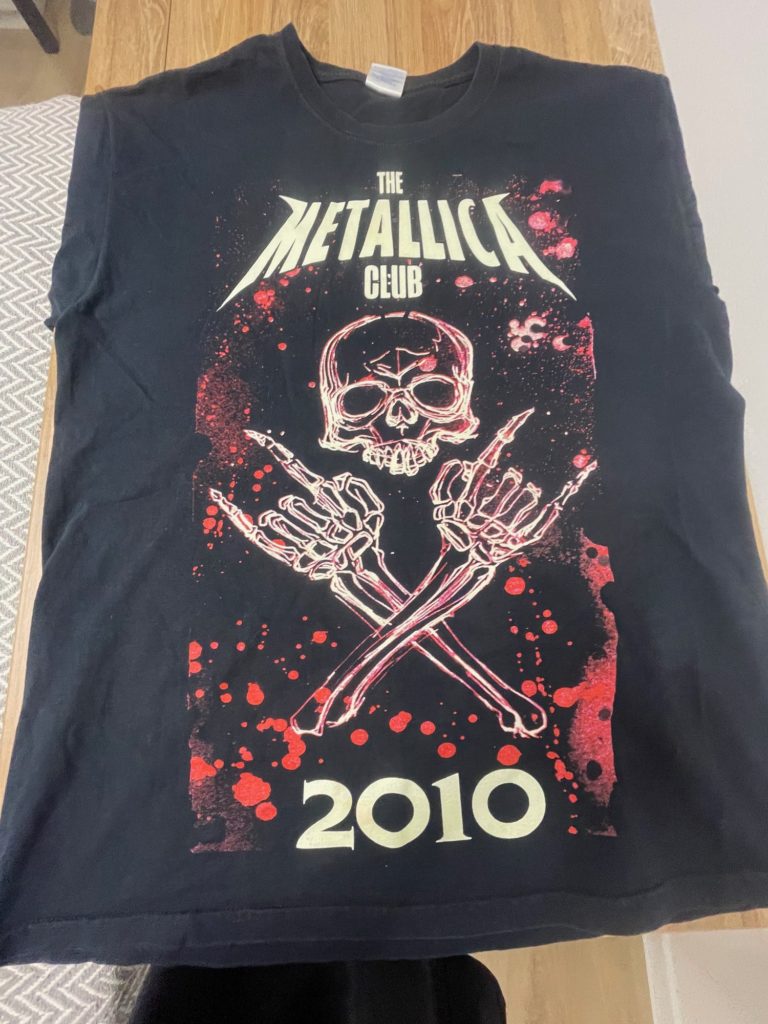 Metallica — Клубная 2010 2 — лицевая сторона