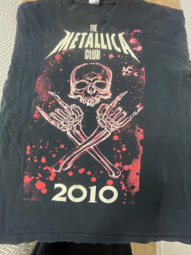 Metallica — клубная 2010 — лицевая сторона