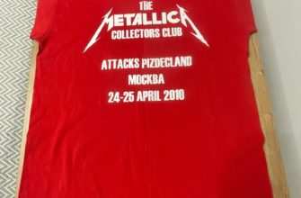 Metallica — Tmcc именная — лицевая сторона