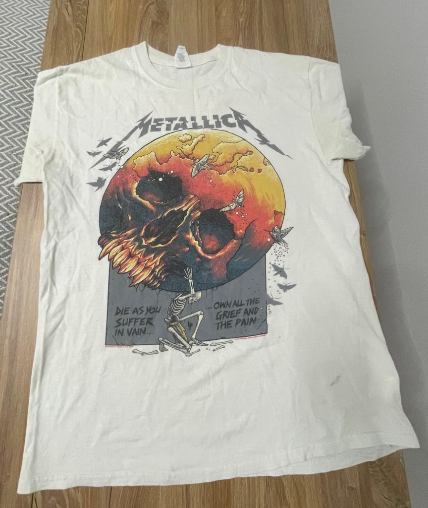 Metallica — Туровая 2019 — лицевая сторона