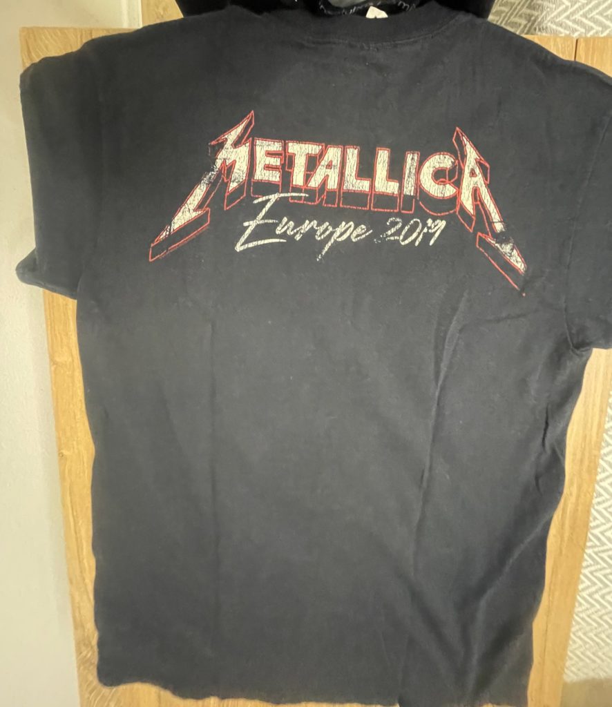 Metallica — Туровая Хамеенлима 2019 — обратная сторона