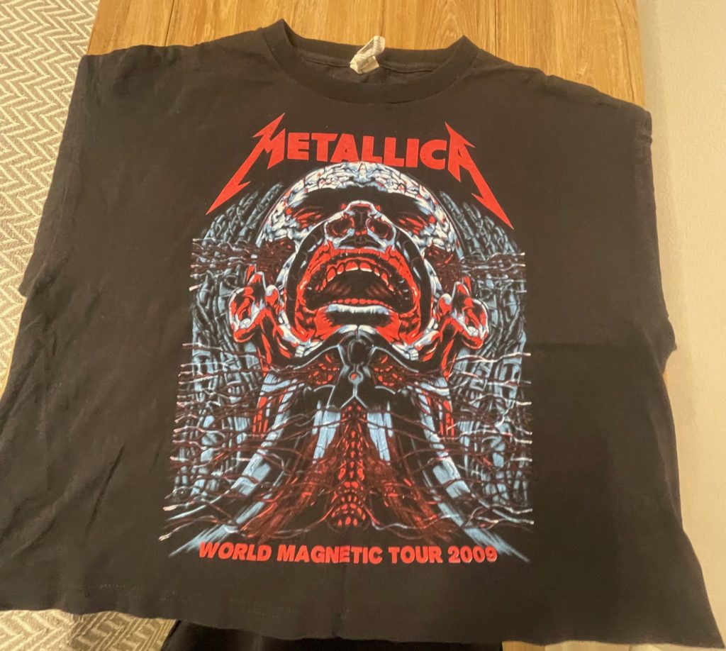 Metallica — Туровая World Magnetic 2009 — лицевая сторона