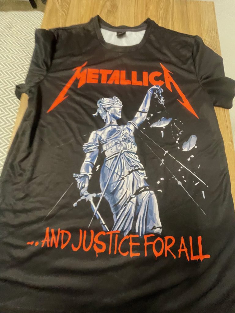 Metallica — And justice for all — лицевая сторона