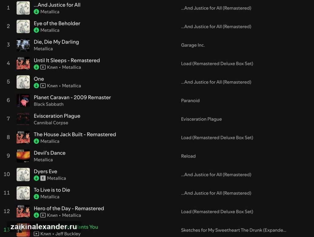 Spotify Wrapped 2025 — что я слушал чаще всего — кадр 1
