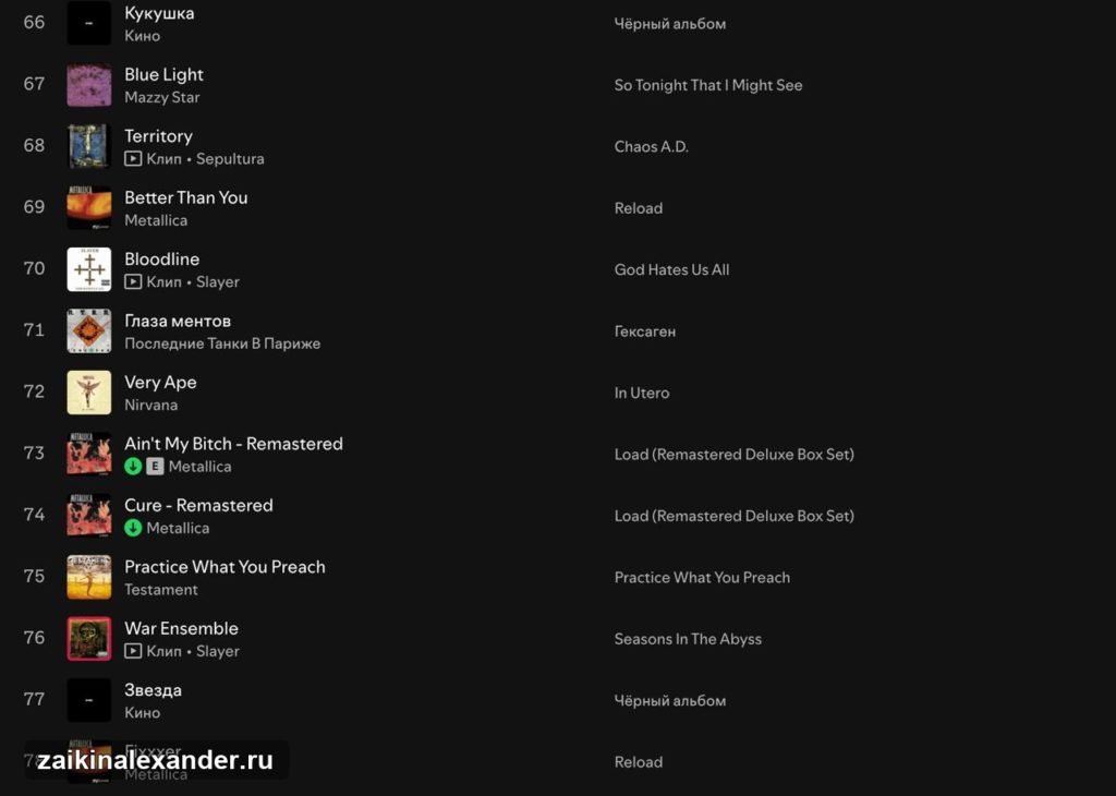 Spotify Wrapped 2025 — что я слушал чаще всего — кадр 6