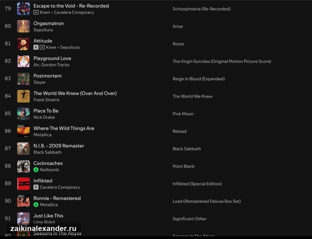 Spotify Wrapped 2025 — что я слушал чаще всего — кадр 7