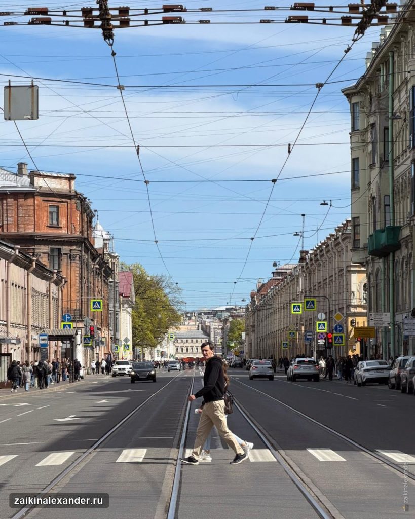 Утро 9 мая в Петербурге — прогулка по перекрытому центру — кадр 11