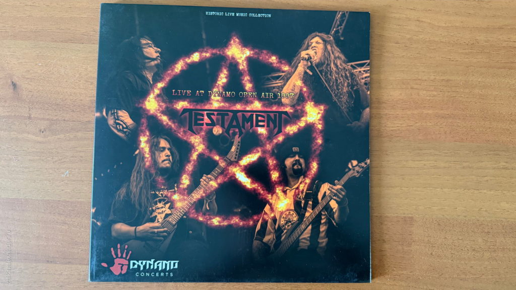 Testament — Live At Dynamo Open Air 1997 — обложка