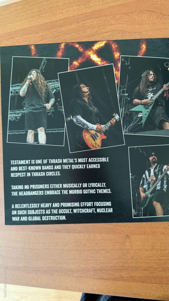Testament — Live At Dynamo Open Air 1997 — дополнительный материал 2