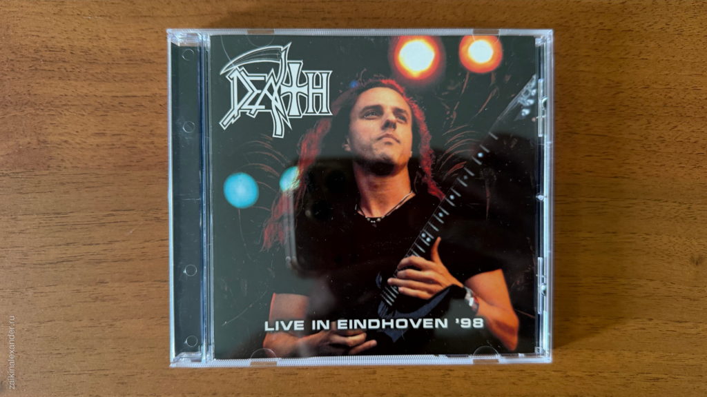 Death — Live In Eindhoven '98 — обложка